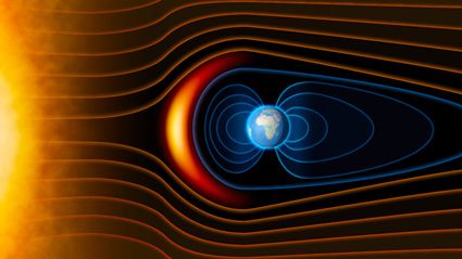Bouclier champ magnétique terrestre